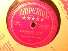 T-BONE WALKER	 	Teen Age Baby/Strugglin Blues	 	IMPERIAL	 	5299	 	E+/E