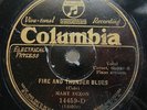 1929 COLUMBIA BLUES 78, MARY DIXON, LOUIS METCALF ON CORONET