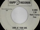rare Soul 45 GOOGIE RENE look at your girl KAPP Hear