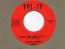 rare Detroit 70's Soul (Hear Both Sides) WILLIE BROWN & RAW SOUL on Tri-It
