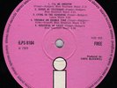 FREE (2nd) RARE Orig UK 69 Textured Pink Island LP