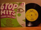 6 TOP HITS 7/33 EP UK 1970 PAUL McCARTNEY T REX MANCINI NEIL DIAMOND RARE EXC