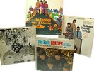 BEATLES RECORDS 4 VINTAGE Vinyl; YESTERDAY Yellow Sub REVOLVER Early ST-2309 +