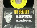 The Beatles-Do You Want To Know A Secret-Vee Jay Picture Sleeve & Vinyl 45