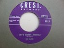 Bo Davis-Let's Coast Awhile-CREST 1027 Original  in EX  Cond:( Eddie Cochran).