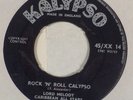LORD MELODY+ALL STARS:ROCK'N'ROLL CALYPSO/BO BO MAN:(KALYPSO) VGC