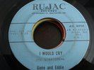 Northern D.C. Soul - Gene and Eddie on Ru-Jac Records ( Baltimore ) RJ 0023  VG+