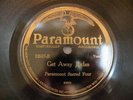 Paramount 78 rpm Record –Paramount Sacred Four 12557 -Heaben/Get Away Jordan