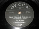 BILL HALEY AND HIS COMETS 78 ROCK AROUND THE CLOCK & THIRTEEN WOMEN -DECCA 29124
