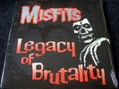 Misfits Legacy Of Brutality Plan9 PL9-06 Vinyl Album 1985 Ex/ex Punk Hardcore
