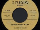 ROCKABILLY, RNR 45 - CLAUDE ROBINSON - STUDIO 1002 - ** HEAR **