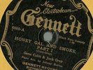 Honey Gal & Smoke, Cobb, Gray, Johnny Burton piano E-beam Gennett 6669, 78 rpm