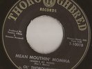 HEAR WEST TEXAS COUNTRY BOPPER OL 'THOROUGHBRED ON THOROUGHBRED LABEL