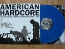 American Hardcore Comp LP. Blue Vinyl. Black Flag Bad Brains Minor Threat D.O.A