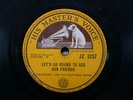 78rpm African HMV CALENDER & Maringa Band crude calypso &Brass band SIERRA LEONE
