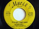 SOUL FUNK - REUBEN BELL with the CASANOVAS It's Not That Easy MURCO 45