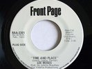 NORTHERN SOUL FUNK - LEE MOSES Time and Place FRONT PAGE Promo 45