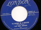 Rare 1950 Scat Man Crothers 45. I'd Rather Be A Rooster/ Television Blues VG+