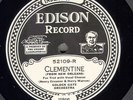 Edison Diamond Disc 52109 - Clementine -Golden Gate Or. & Varsity Drag (Golden)