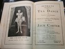 Original Carlton Cafe Program Valaida Snow Jack Carter in Shanghai - Jazz 78 era