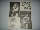 END TIMES rare '83 michigan hardcore fanzine DOUBLE O marginal man MISFITS kbd