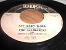 Original The Gladiators Johnny Otis Orchestra DIG my baby doll girl of my heart