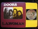 Doors L.A. WOMAN orig LP die-cut window cover Butterfly Elektra label `71
