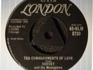 Harvey and the Moonglows - 10 Commandments of Love. London Tri rare 45