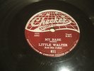 Little Walter & His Jukes My Babe RARE BLUES 78 on Checker