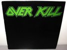 OVERKILL S/T 4 Song EP LP 1985 w/Merchandise Sheet Private Press Classic Thrash