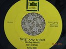  THE BEATLES Twist and Shout/There's a Place RARE 45 TOLLIE-9001 NM