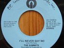 THE SUMMITS Sleepwalking B/W I'll Never Say No XOVER SOUL FUNK 45 DC INT