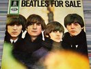 LP BEATLES FOR SALE GERMAN w/g EMI ODEON SMO 83790 ZTOX 5581 STEREO-STICKER VG++