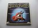 intercord box 3lp REINE FLACHOT beethoven cellosonaten cello sonatas