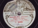 RARE 10½” FONOTIPIA –  FRANCISCA SOLARI – CARLO BALLIN