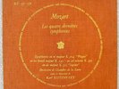 MOZART / RISTENPART / RARE LP DISCOPHILES FRANCAIS  DF 137/138