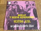 SHELLY Y NUEVA GENERACION vestido azul RARE SPAIN MOD FREAKBEAT ORGAN DANCER 45