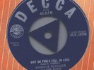 Annette Klooger UK Decca 10738 TRI 45 Early RNR Why Do Fools Fall in Love EX