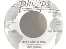 Rockabilly 45-Sonny Burgess-Sadie's Back In Town-Phillips Int 3551-PROMO