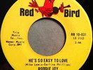 * RODDIE JOY He's So Easy To Love / La Song RARE NORTHERN SOUL Red Bird 45 Hear