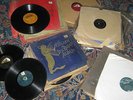 78 rpm records from 50s, 40s 30s 20s and earlier more than 60
