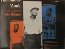 Thelonious Monk Plays Duke Ellington - Beautiful Riverside Mono, Deep Groove Lp