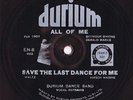 AL BOWLLY with DURIUM DANCE BAND on DURIUM EN-8