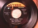 JOE THOMAS & BILL ELLIOTT Speak Your Piece/I Hear Music RARE MOD SOUL 45 HEAR