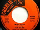 * PATTI CHARLES Music Lady  ISLAND DISCO FUNK Clive Bradley 45 HEAR ?
