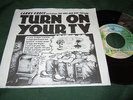 RARE LARRY GROCE R. CRUMB PICTURE SLEEVE & PROMO 45  TURN ON YOUR TV
