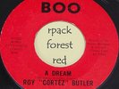 ROY (CORTEZ) BUTLER  - A Dream  - BOO -  Detroit 7' - mint