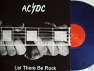 AC/DC Bon Scott BLUE Vinyl LP Let there be Rock AUSTRALIA