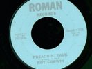 ROY CORWIN -- Preachin' Talk. 60s popcorn soul beatnik 45 on ROMAN. LISTEN