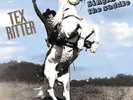 TEX RITTER SINGIN IN THE SADDLE VINYL LP BEAR FAMILY